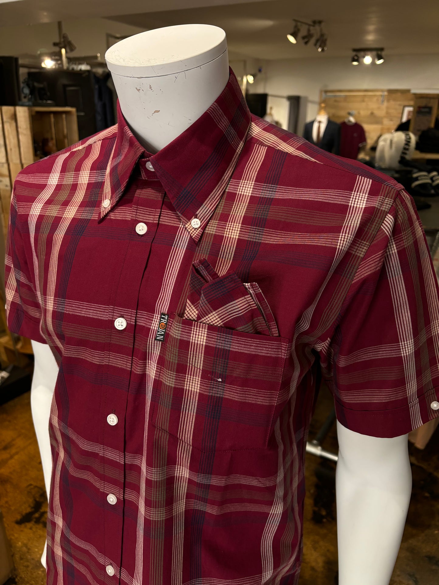 Trojan Button Down Shirt