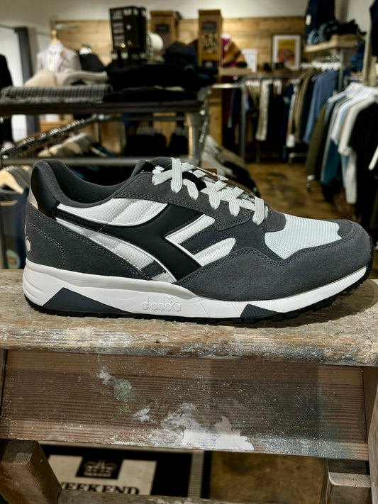 Diadora N902 Grey & Black - Image 1