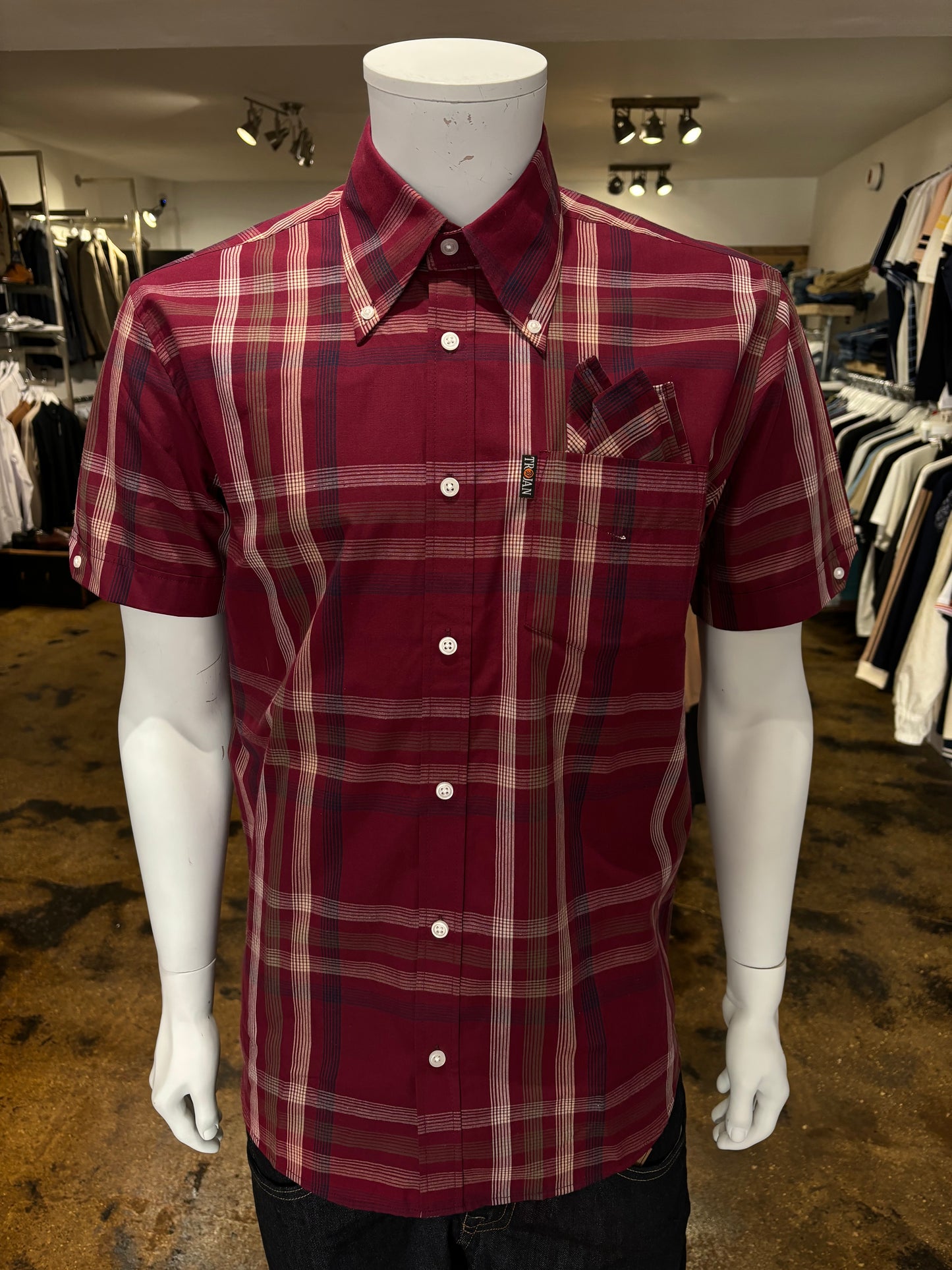 Trojan Button Down Shirt